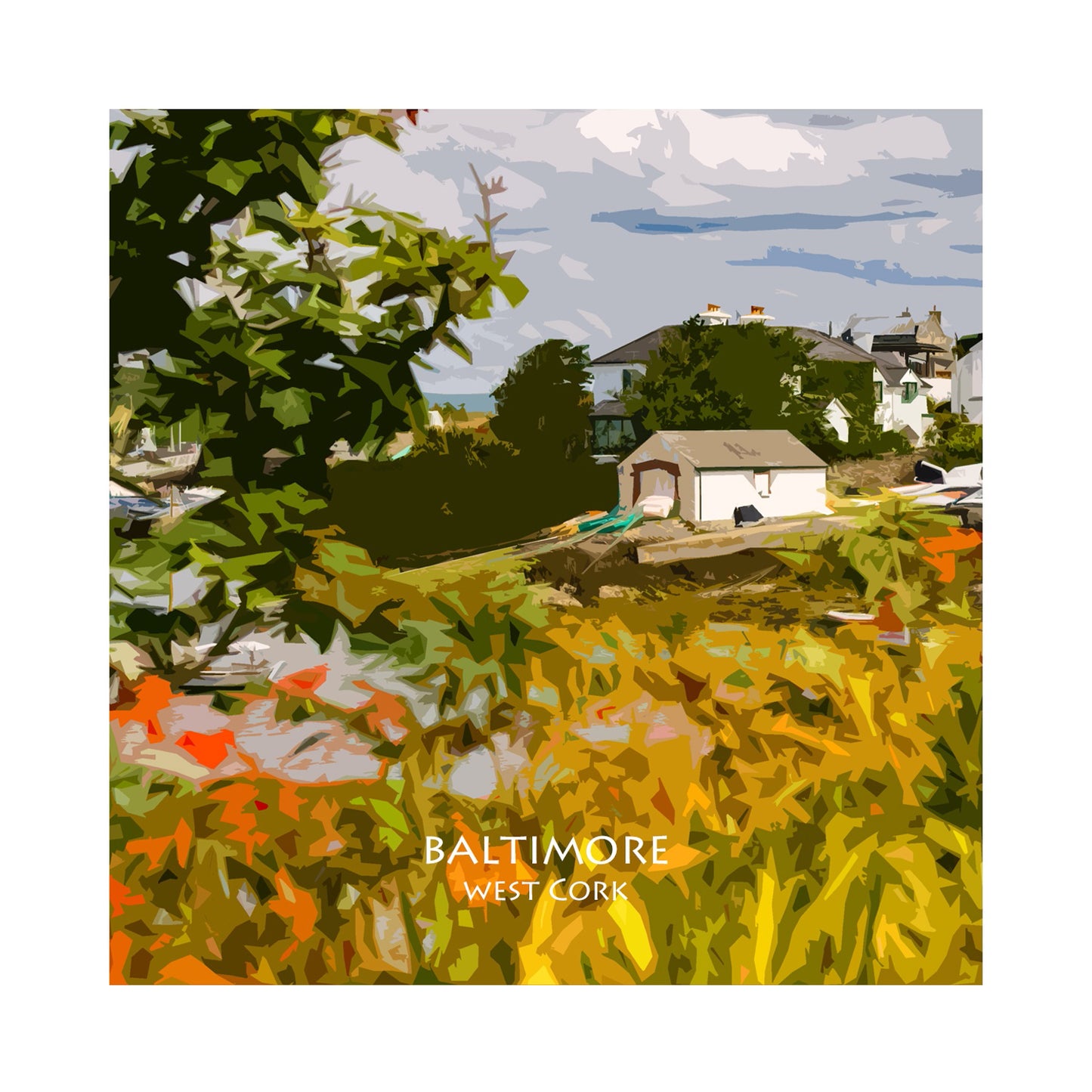 Mini Framed Prints | West Cork Prints | Square Prints