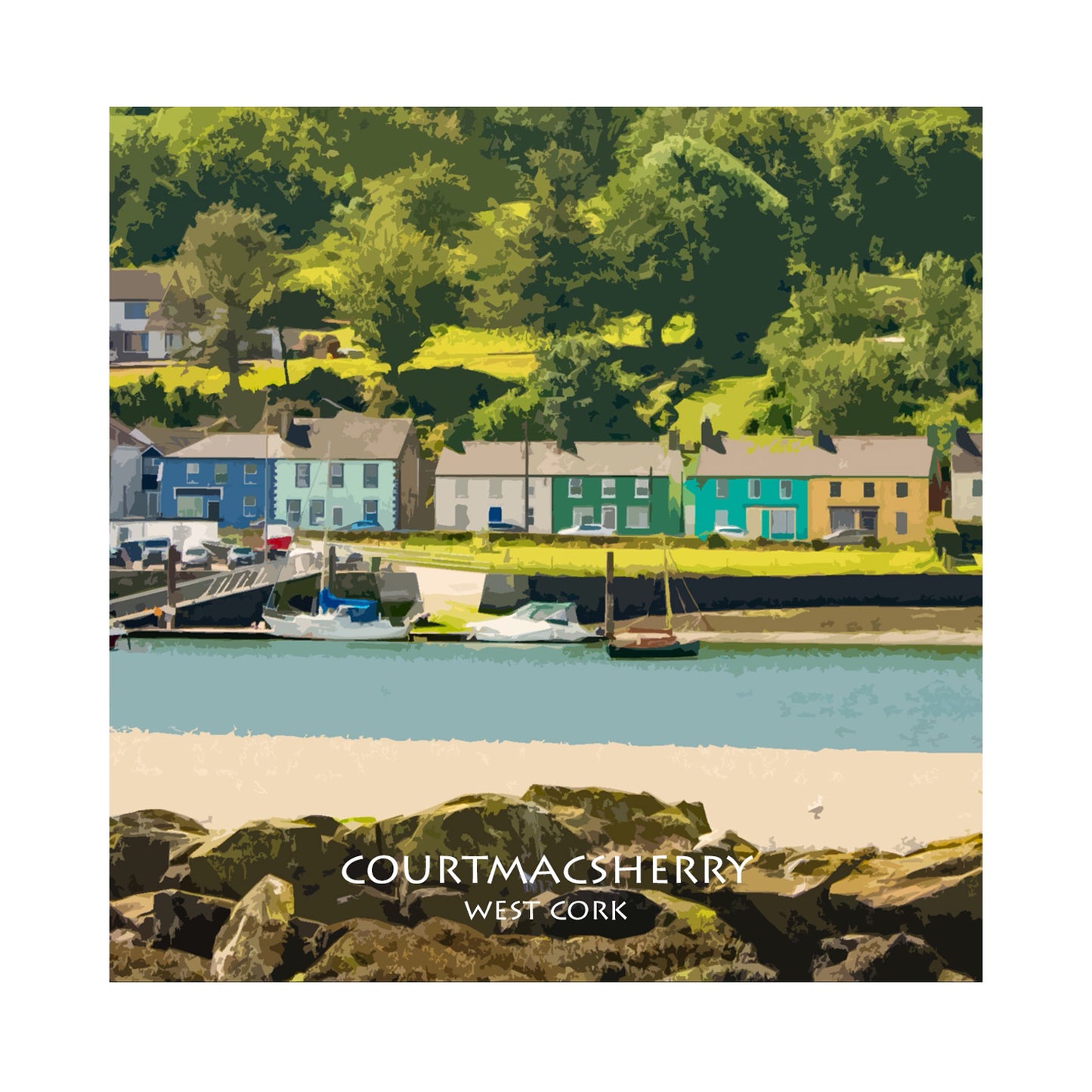 Mini Framed Prints | West Cork Prints | Square Prints