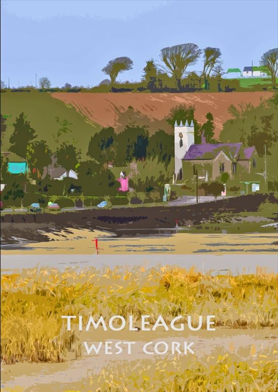 Picturesque Timoleague | West Cork | Colourful Artistic Photographic Print
