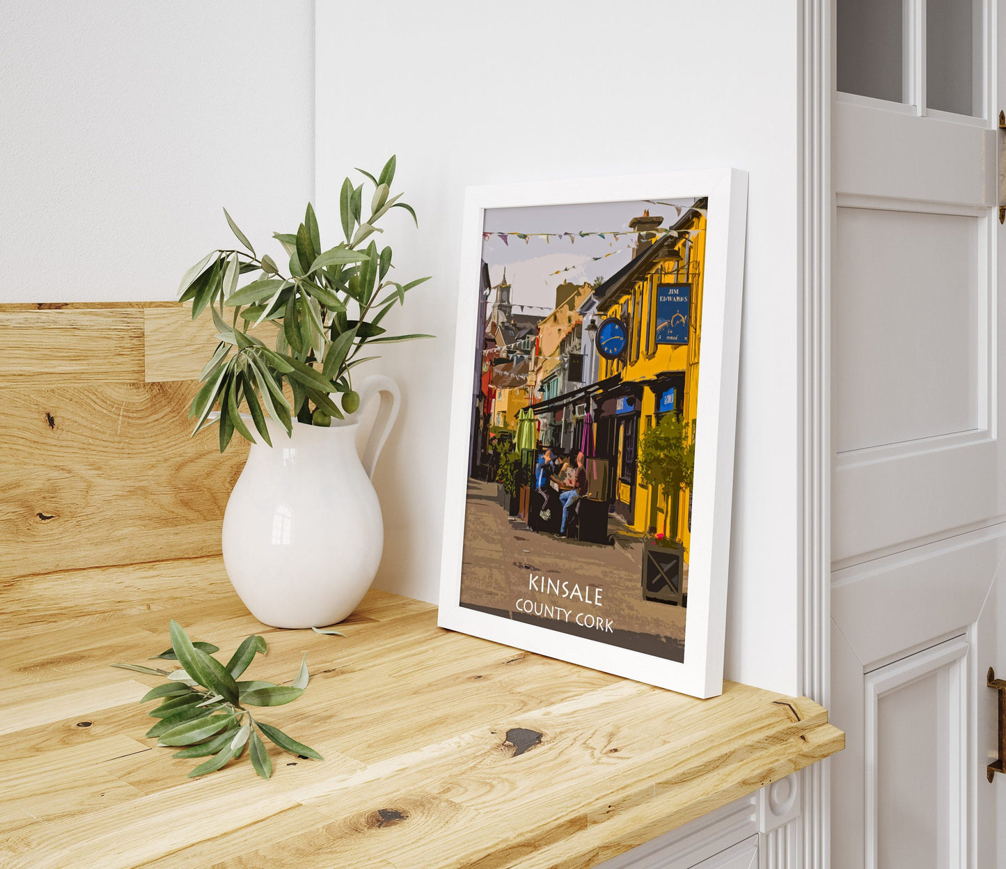 Kinsale Street Scene | County Cork | West Cork | Artistic Photographic Print |