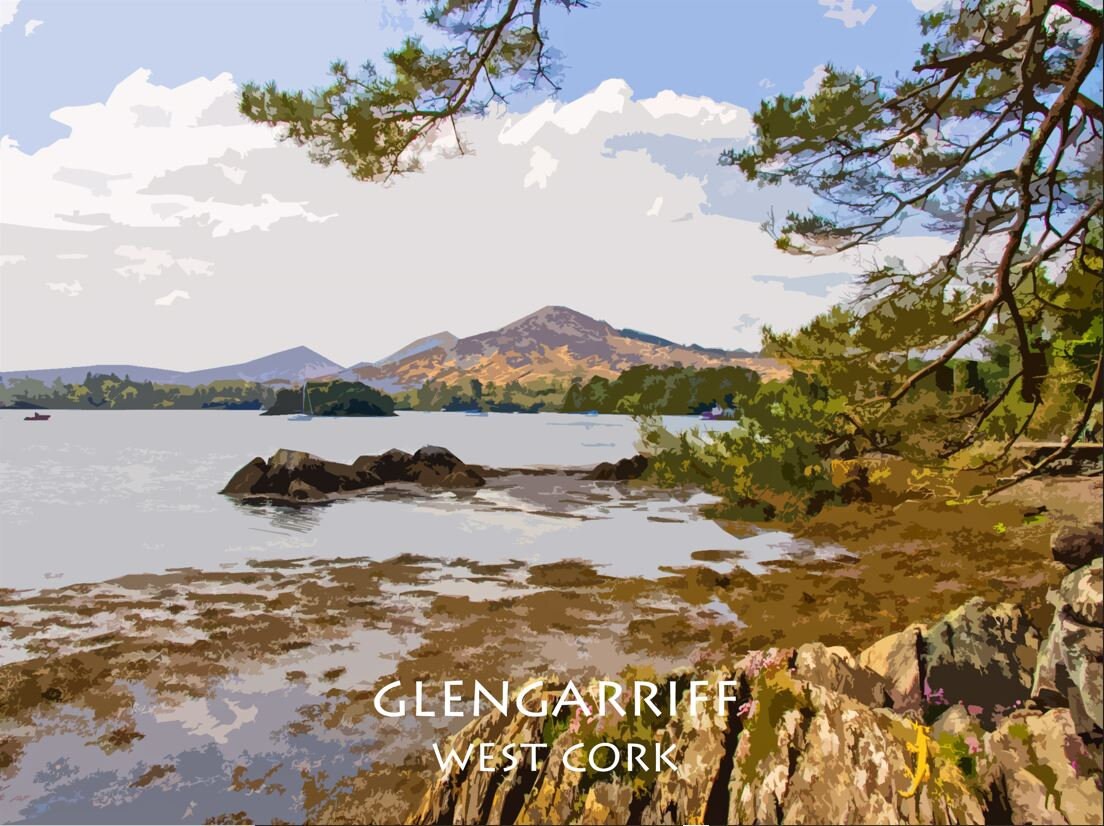 Glengarriff | Beara Peninsula | West Cork| Colourful Photographic Artistic Print