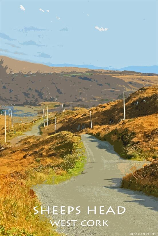 Sheeps Head | Sheeps Head Peninsula | West Cork | Artistic Photographic Print in 12"x8" and 8"x6"