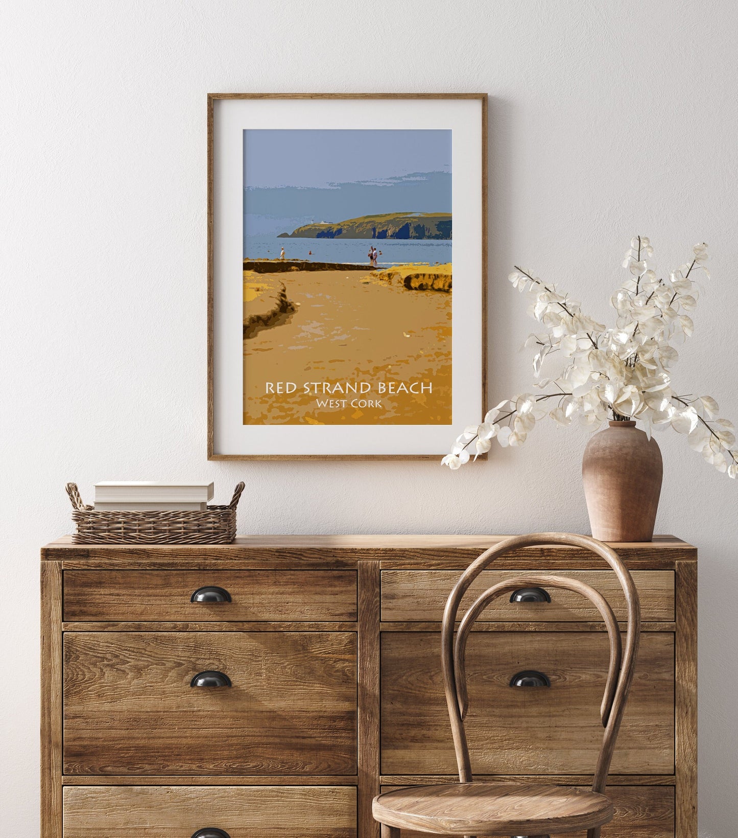 Red Strand Beach | West Cork | Colourful Print