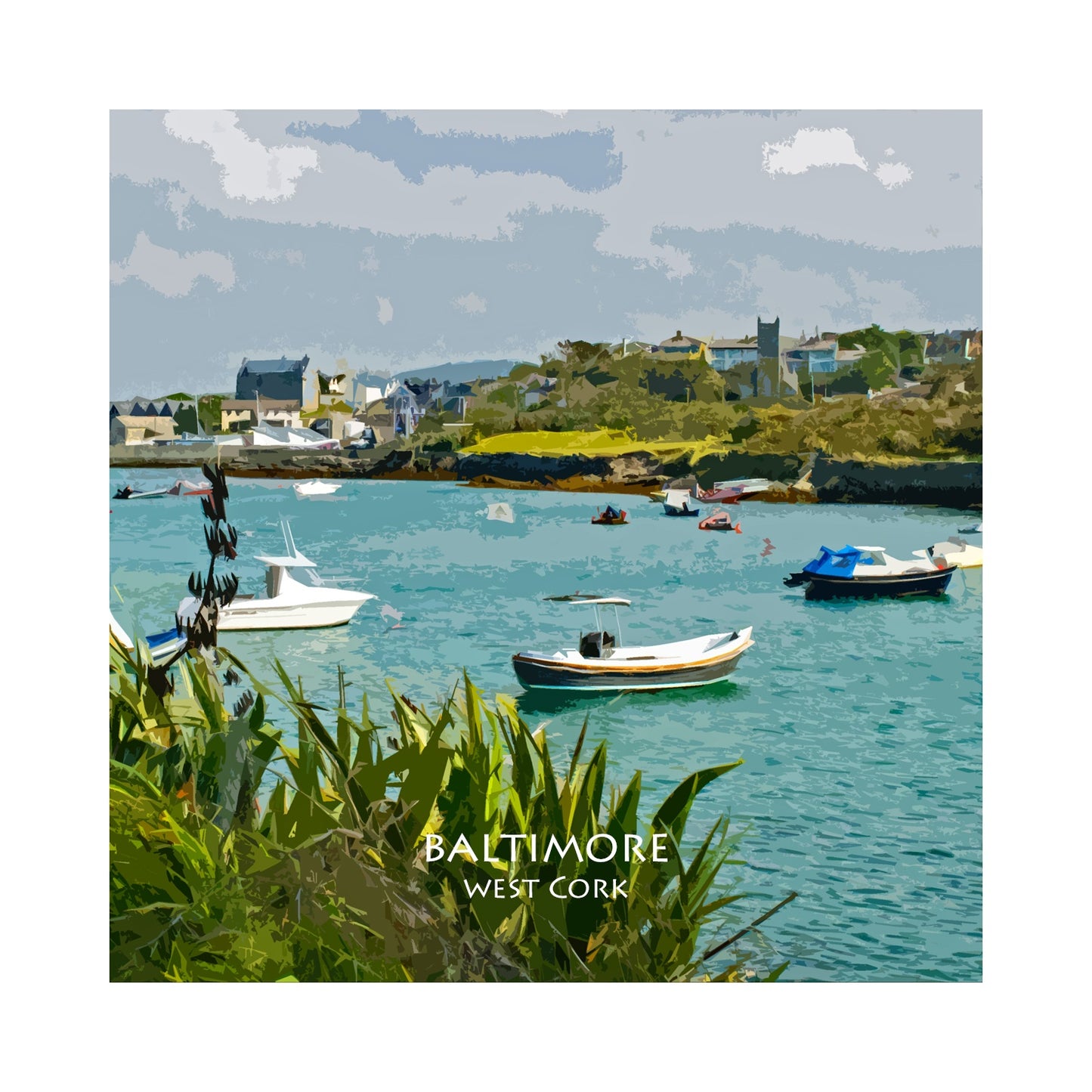 Mini Framed Prints | West Cork Prints | Square Prints