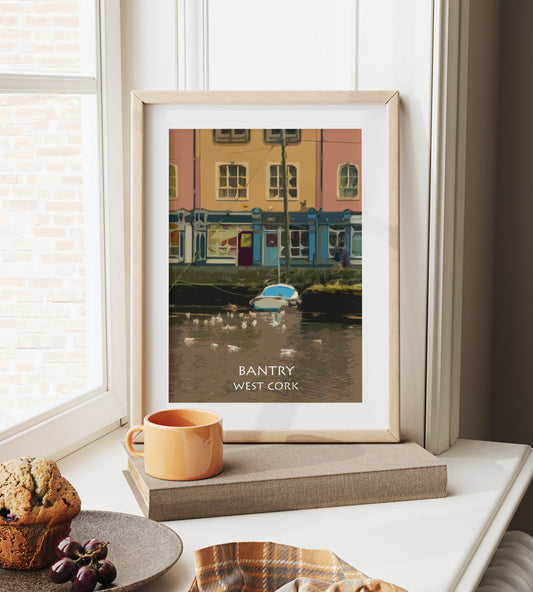 Bantry Waterfront | Bantry | West Cork| Colourful Photographic Artistic Print