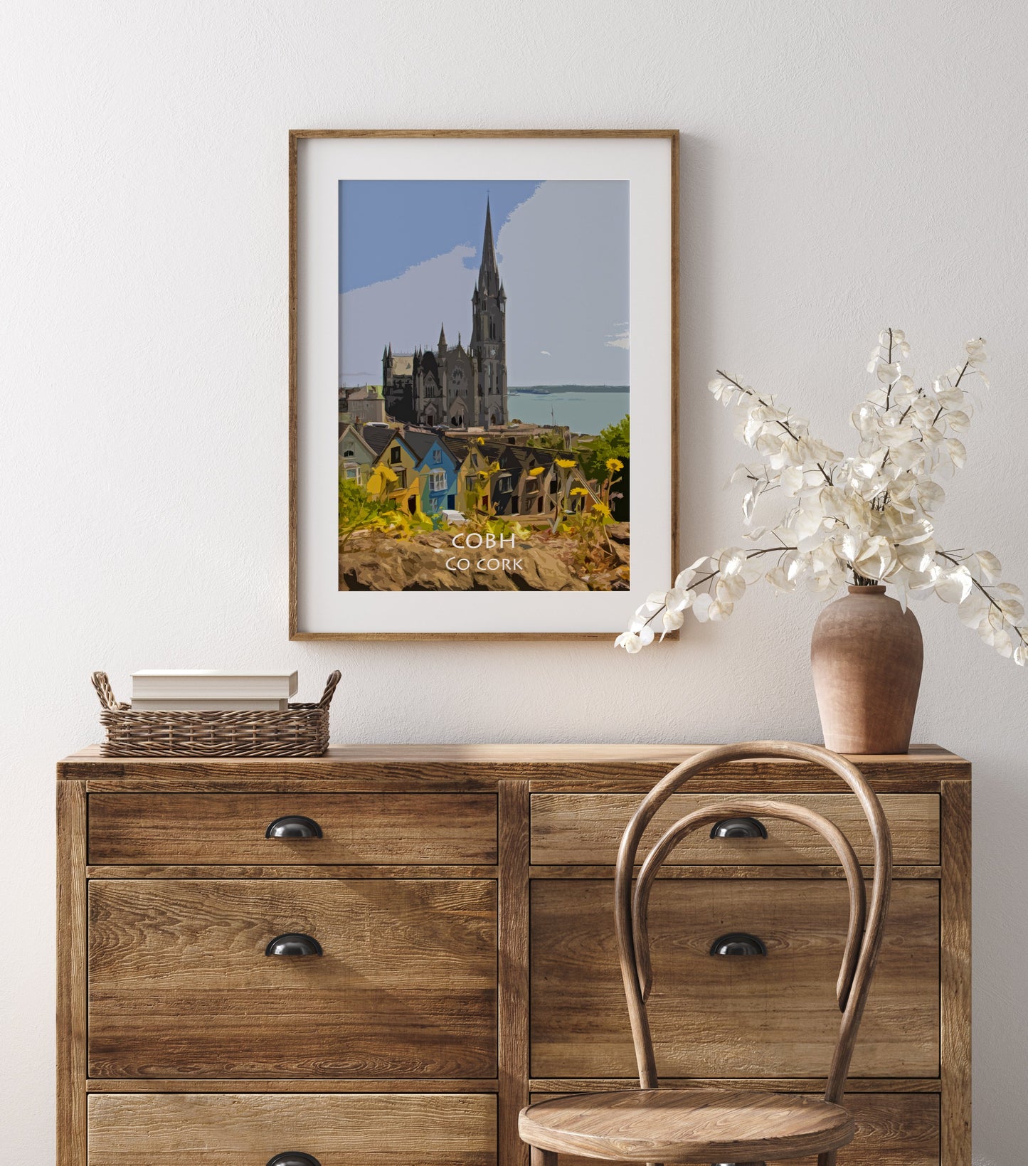 Cobh Cathedral | East Cork | Colourful Artistic Photographic Print