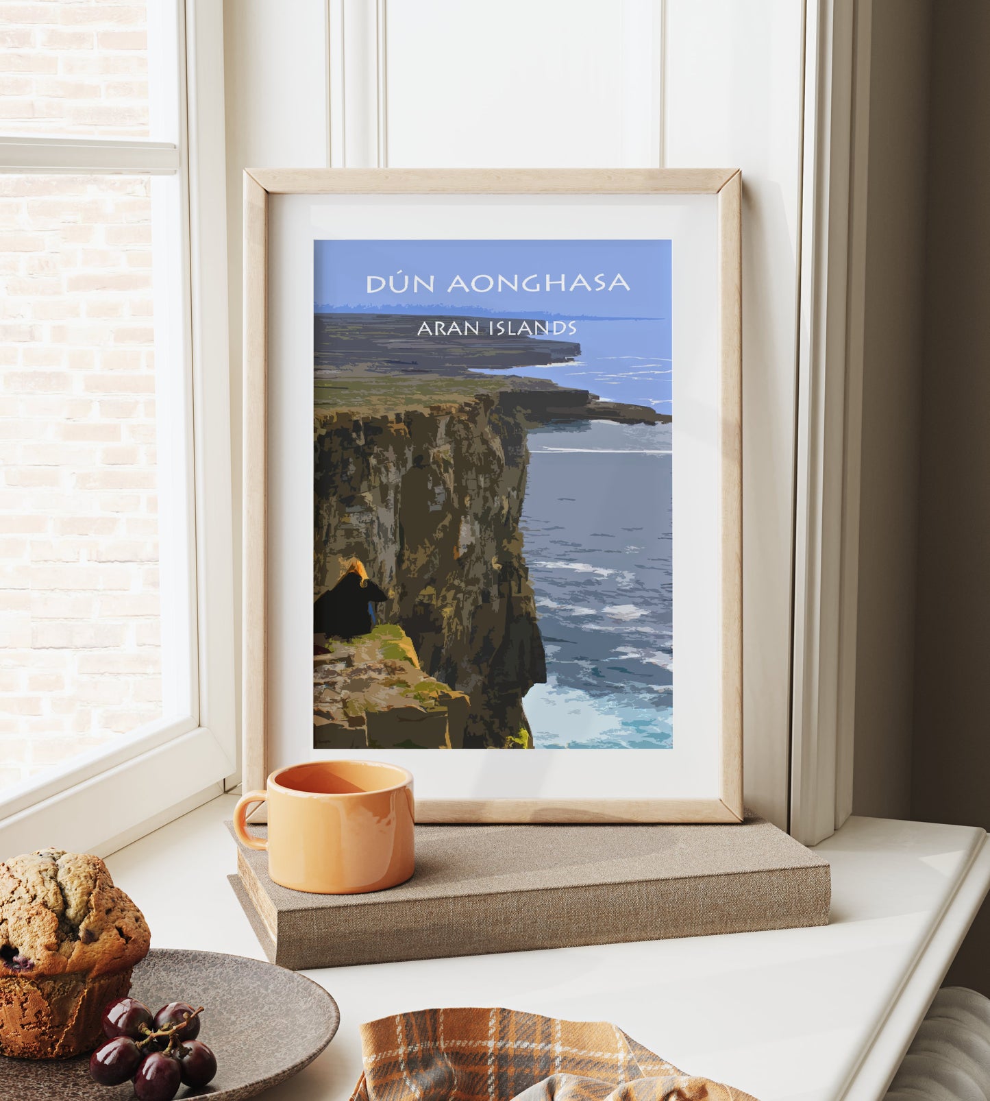 Dún Aonghasa | Aran Island | Inis Mór | Galway | Colourful Photographic Artistic Print