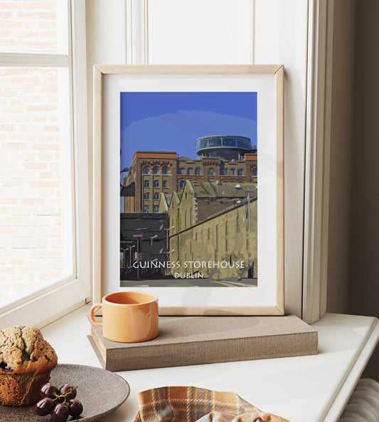 Guinness Storehouse | Dublin | Dublin City | Colourful Artistic Print