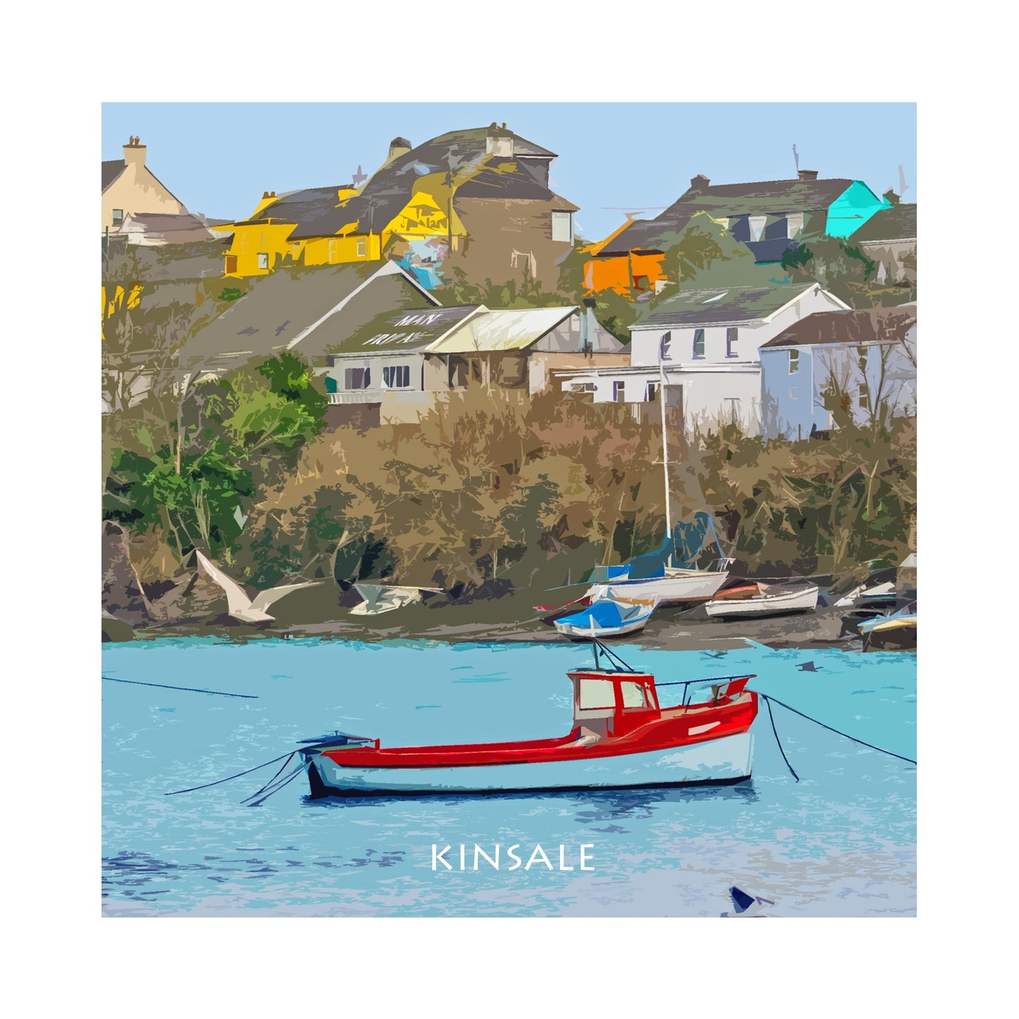 Mini Framed Prints | West Cork Prints | Square Prints