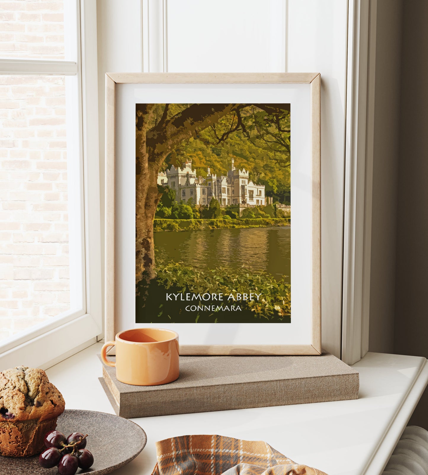 Kylemore Abbey | Connemara | Galway| Colourful Photographic Artistic Print