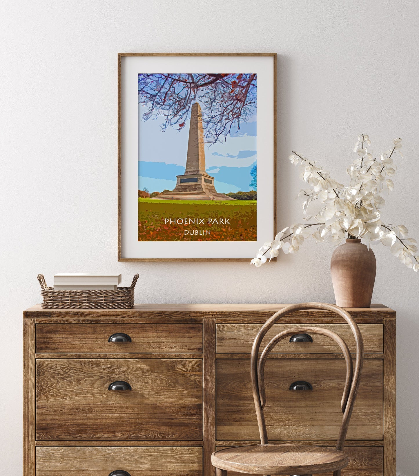 Phoenix Park | Dublin City | Colourful Artistic Print