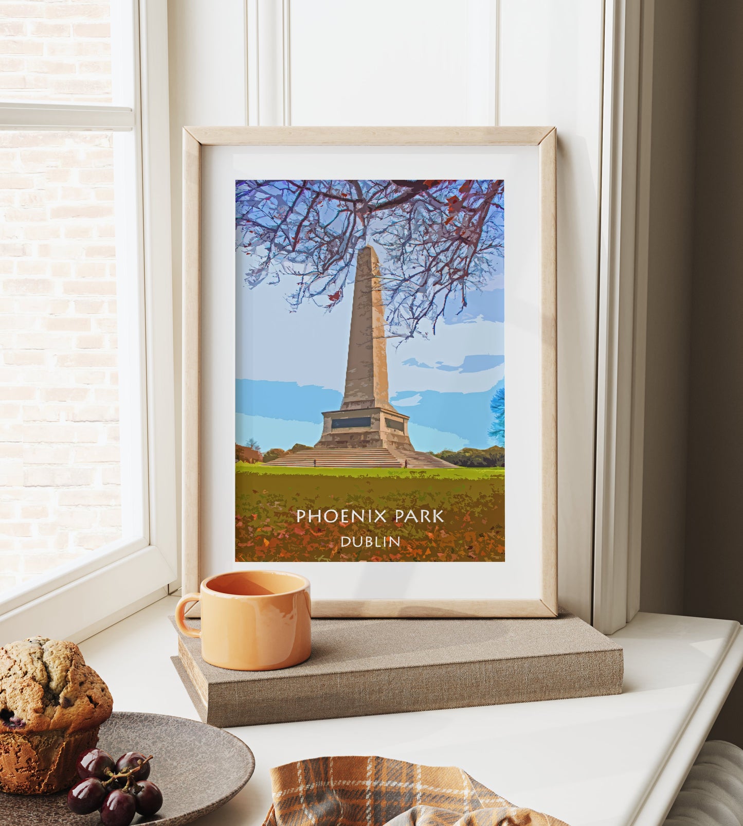 Phoenix Park | Dublin City | Colourful Artistic Print