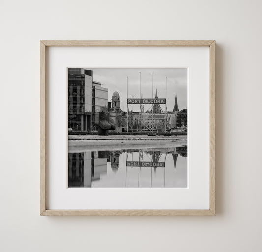 Port of Cork | Cork City |Black and White | Ireland Photography