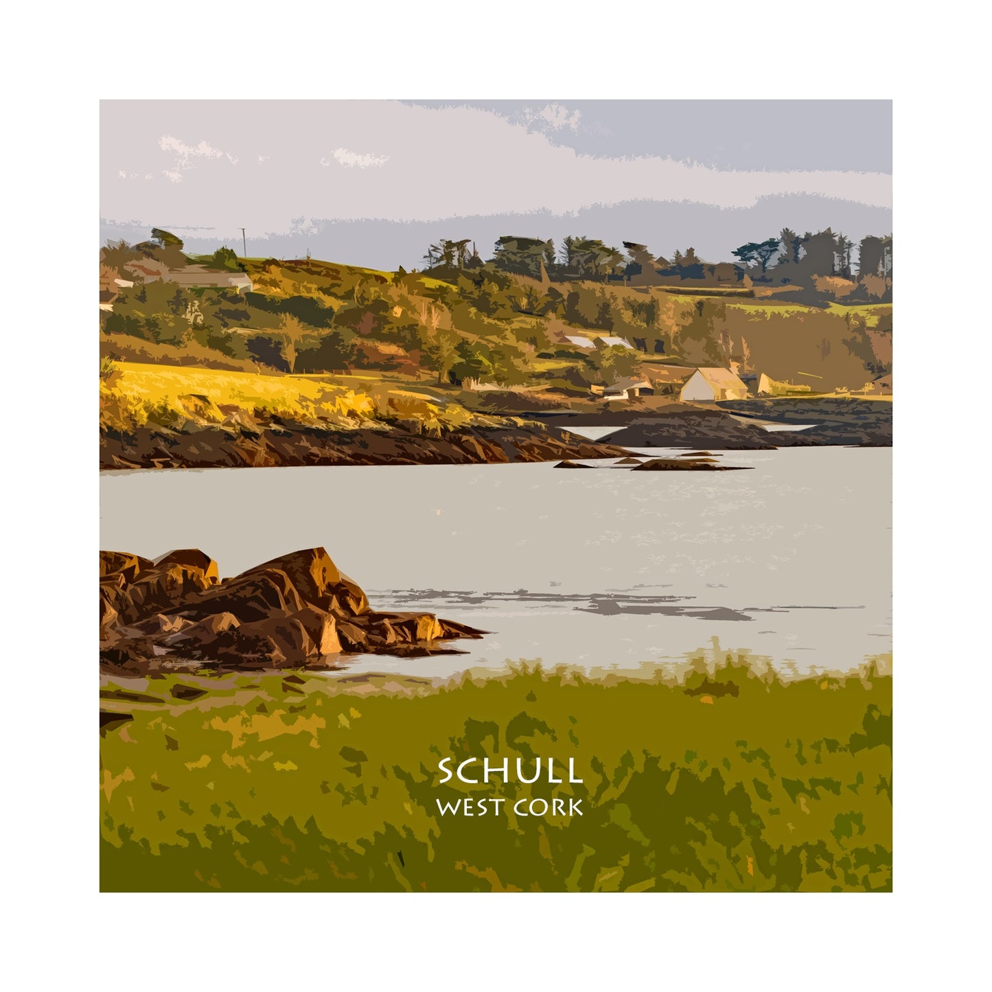 Mini Framed Prints | West Cork Prints | Square Prints