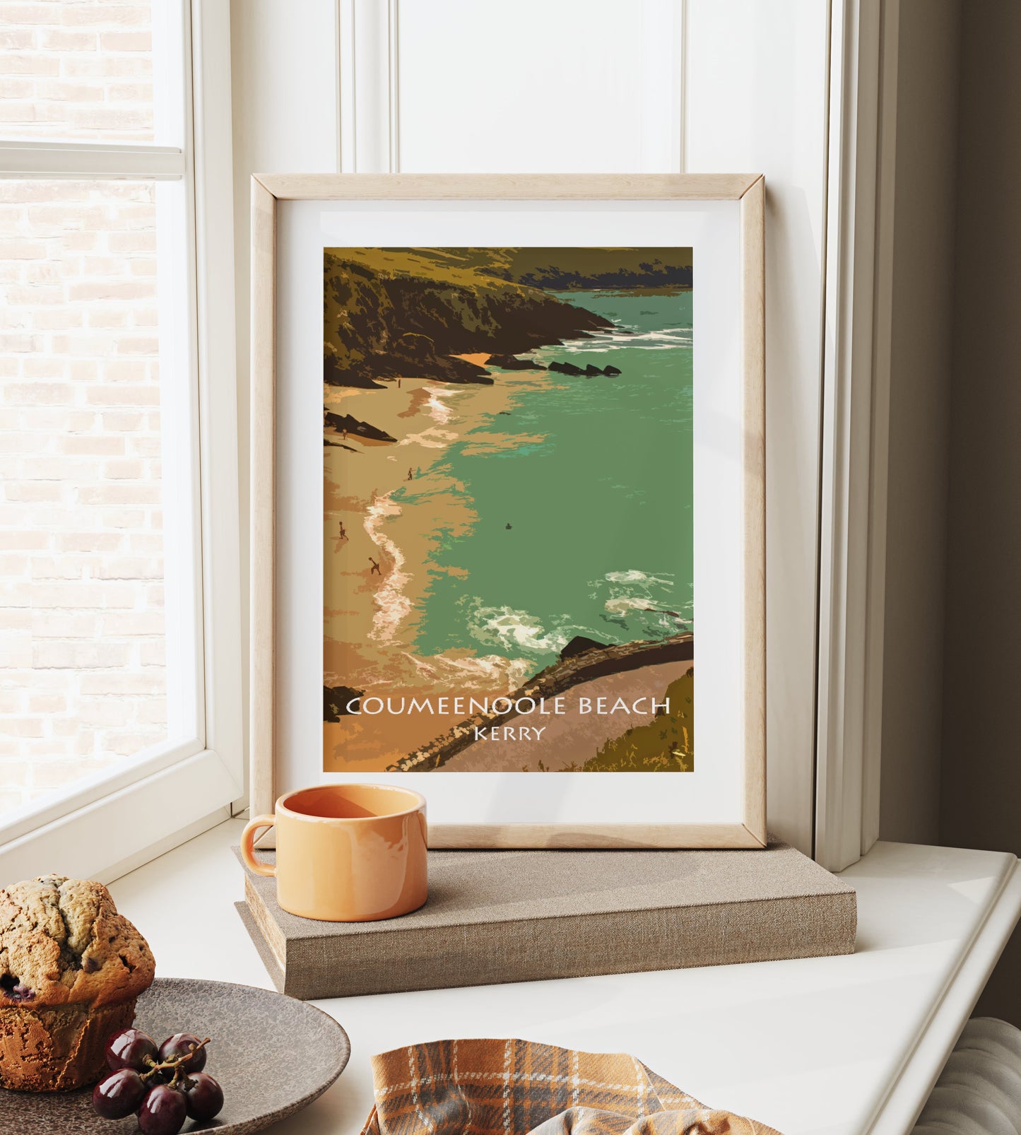 Coumeenoole Beach | Dingle | Kerry| Colourful Artistic Photographic Print in Mount |