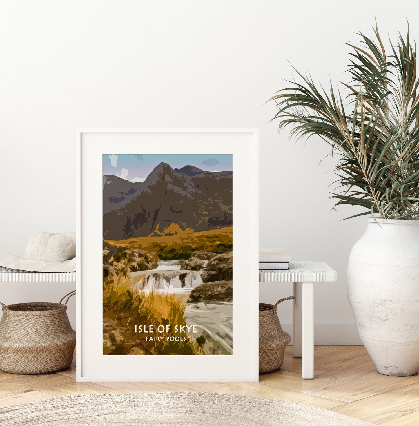 Fairy Pools | Isle of Skye | Scotland | Colourful Print in mount | Signed Copy