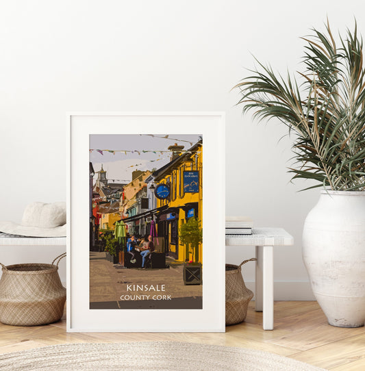 Kinsale Street Scene | County Cork | West Cork | Artistic Photographic Print |