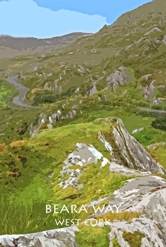 Beara Way | Beara Peninsula | West Cork| Colourful Photographic Artistic Print