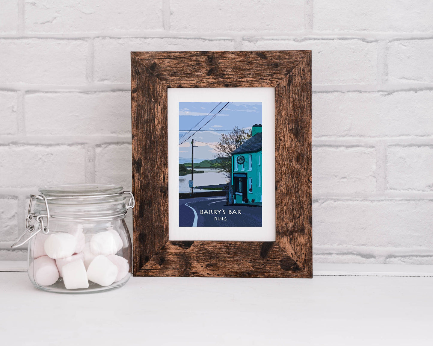 Barry's Bar | Ring, Clonakilty | Colourful Artistic Photographic print