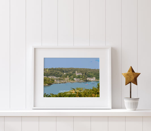 Castletownshend | West Cork | Colourful Artistic Photographic Print in Mount | West Cork |