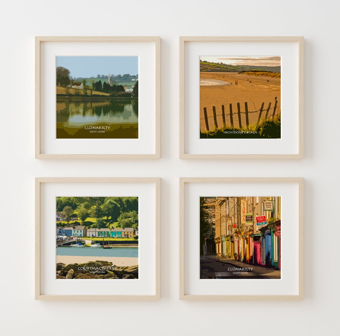 Mini Framed Prints | West Cork Prints | Square Prints